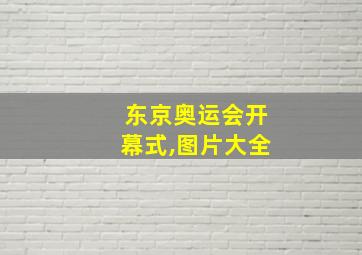 东京奥运会开幕式,图片大全