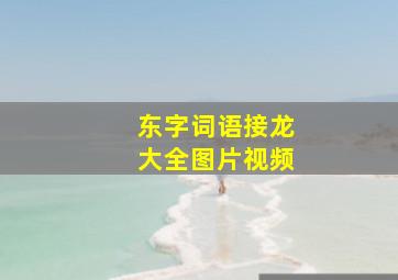 东字词语接龙大全图片视频