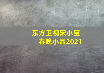 东方卫视宋小宝春晚小品2021