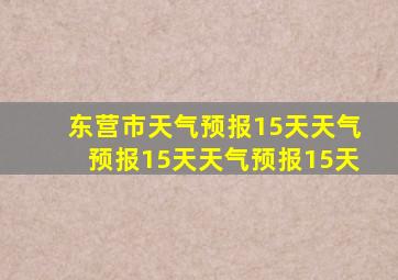 东营市天气预报15天天气预报15天天气预报15天