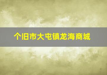 个旧市大屯镇龙海商城