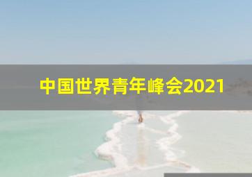 中国世界青年峰会2021