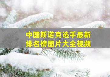 中国斯诺克选手最新排名榜图片大全视频