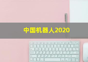 中国机器人2020