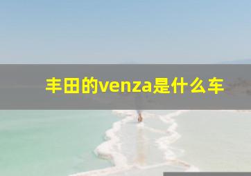 丰田的venza是什么车