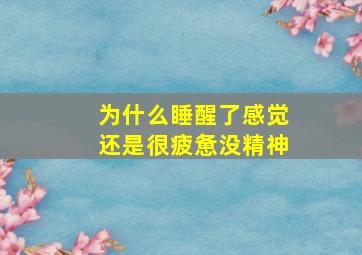 为什么睡醒了感觉还是很疲惫没精神