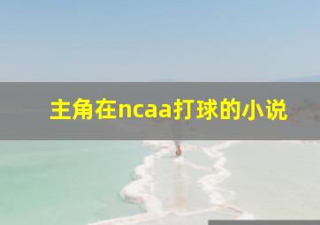 主角在ncaa打球的小说