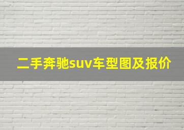 二手奔驰suv车型图及报价