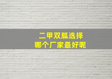 二甲双胍选择哪个厂家最好呢