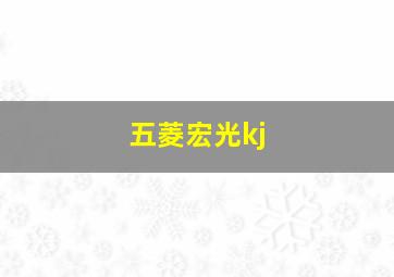 五菱宏光kj