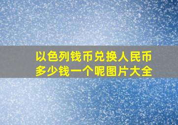 以色列钱币兑换人民币多少钱一个呢图片大全