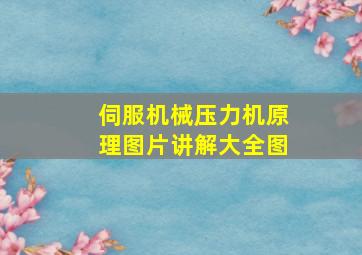 伺服机械压力机原理图片讲解大全图