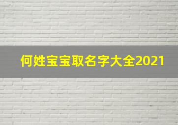 何姓宝宝取名字大全2021