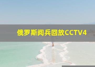 俄罗斯阅兵回放CCTV4