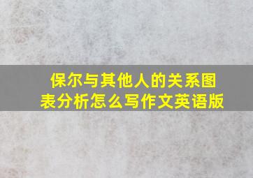 保尔与其他人的关系图表分析怎么写作文英语版