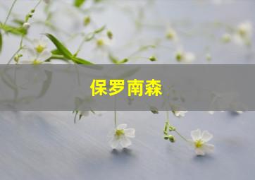 保罗南森