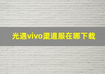 光遇vivo渠道服在哪下载