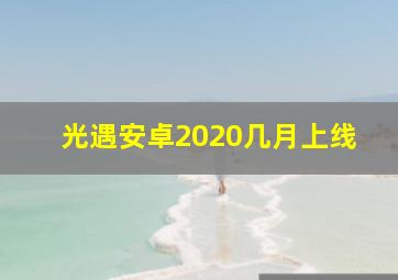 光遇安卓2020几月上线