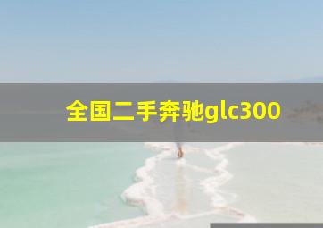 全国二手奔驰glc300