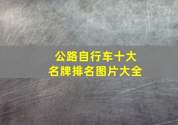 公路自行车十大名牌排名图片大全