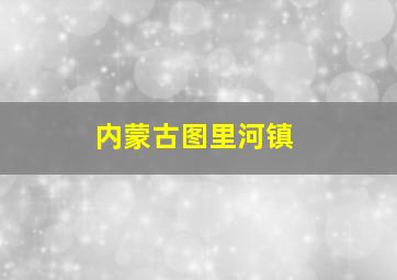 内蒙古图里河镇