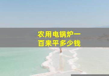 农用电锅炉一百来平多少钱