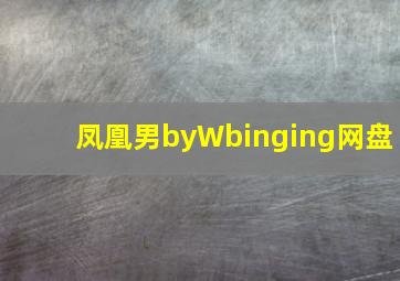 凤凰男byWbinging网盘