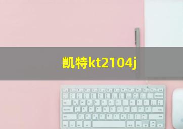 凯特kt2104j