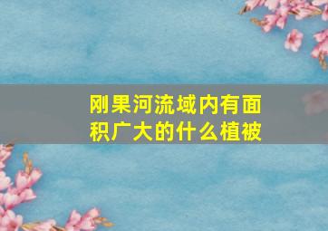 刚果河流域内有面积广大的什么植被