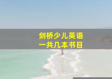 剑桥少儿英语一共几本书目