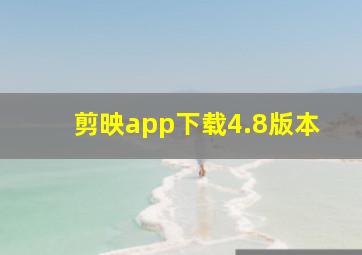 剪映app下载4.8版本