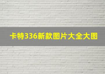 卡特336新款图片大全大图