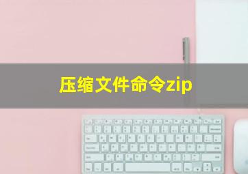 压缩文件命令zip