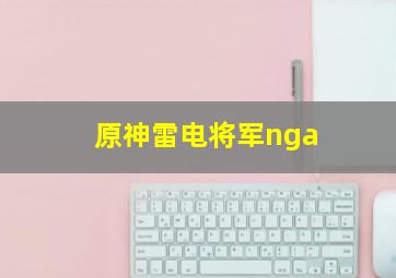 原神雷电将军nga