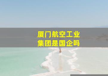 厦门航空工业集团是国企吗