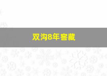 双沟8年窖藏