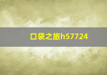 口袋之旅h57724