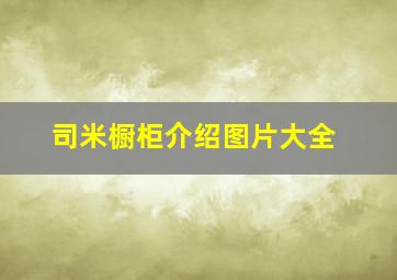 司米橱柜介绍图片大全