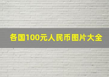 各国100元人民币图片大全