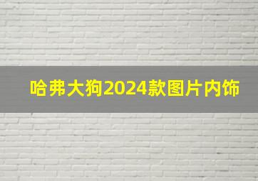 哈弗大狗2024款图片内饰