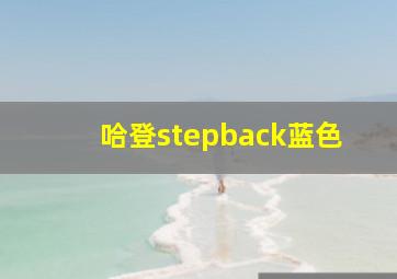 哈登stepback蓝色