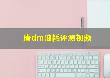 唐dm油耗评测视频