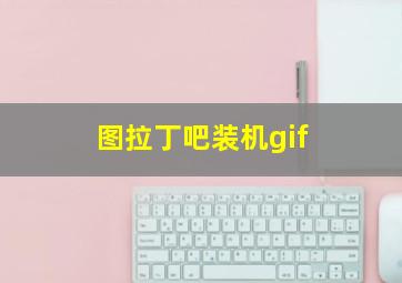 图拉丁吧装机gif