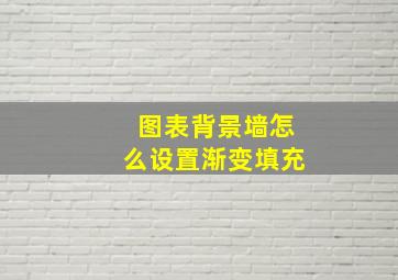 图表背景墙怎么设置渐变填充