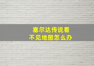 塞尔达传说看不见地图怎么办