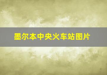 墨尔本中央火车站图片