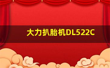 大力扒胎机DL522C