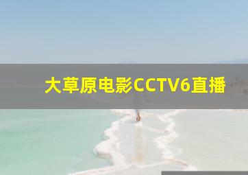 大草原电影CCTV6直播