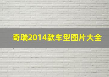 奇瑞2014款车型图片大全