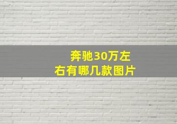 奔驰30万左右有哪几款图片